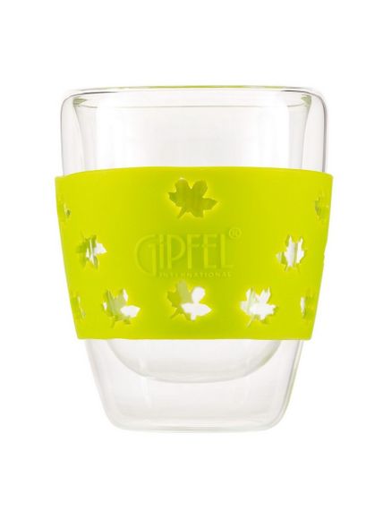 Склянка низька з подвійним дном Gipfel Luminossi GP-7155 250 мл