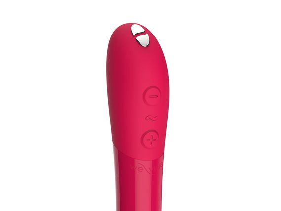 Потужна віброкуля Tango X Cherry Red by We-Vibe, 7 режимів вібрації, 8 рівнів інтенсивності | Зображення 6