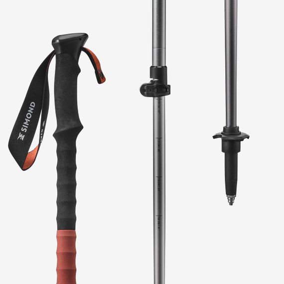 Палиця MT500 для трекінгу коричнева/чорна - One Size | Зображення 2