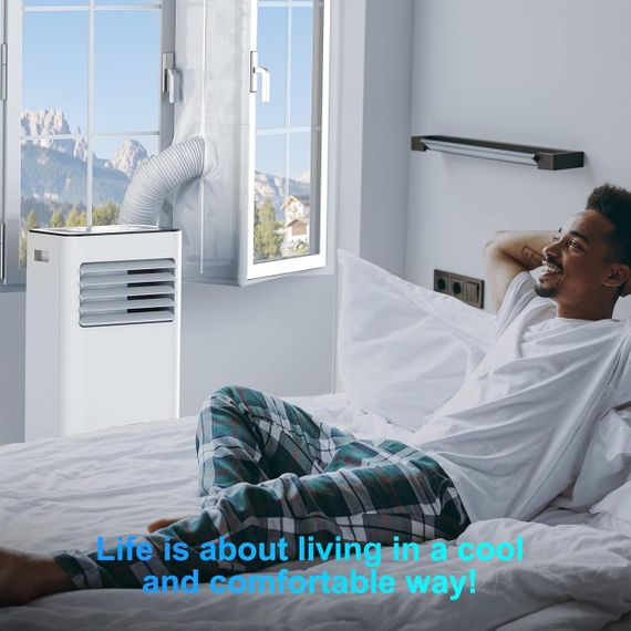 Уплотнитель для окон мобильных кондиционеров, водонепроницаемый, для вытяжного воздуха для открытого окна | Зображення 6