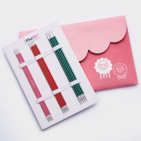 Набір шкарпеткових сталевих спиць KnitPro Zing - Socks Kit, 15 см