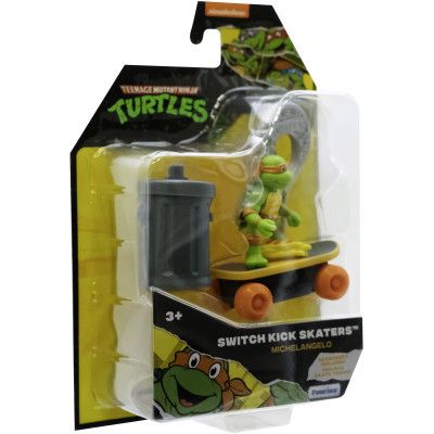 Игровой набор Funrise TMNT Черепашки-ниндзя классические Скейтбордист с лаунчером Микеланджело (71041) | Зображення 7