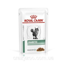 Вологий корм для котів Royal Canin Diabetic при цукровому діабеті 85 г 40850011