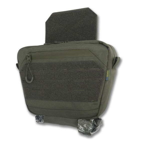 Напашник XL Cordura 1000D олива  + балістичний пакет 1 класу Militeх. | Зображення 9