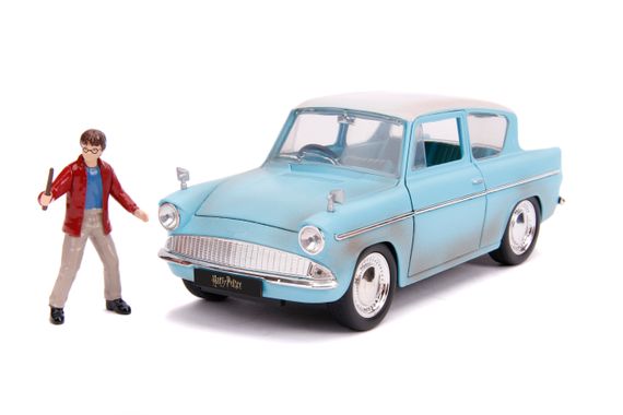 Машинка Форд-1959 із фігуркою Гаррі Поттера масштаб 1:24 | Зображення 1