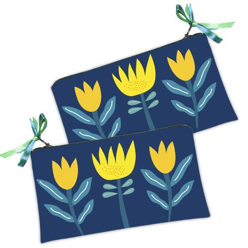 Косметичка жіноча Три цветка 20х12 см (K_22U037)