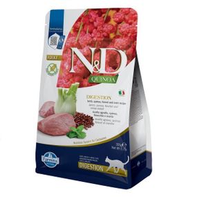 Сухий корм з ягнятиною для котів Farmina N&D Digestion Lamb & Fennel Cat Adult, 300 гр