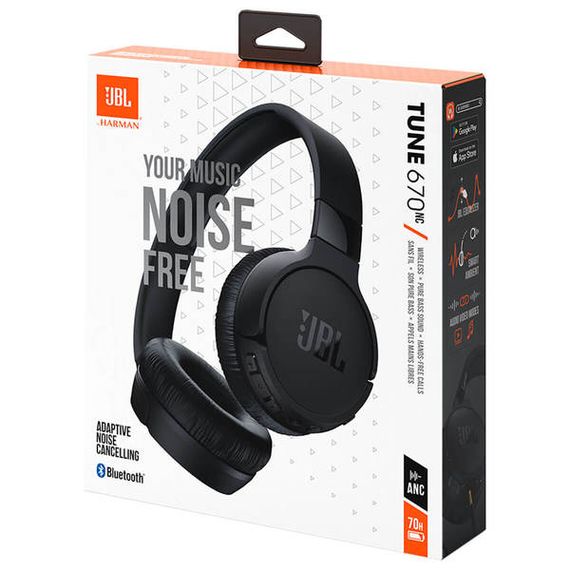 Гарнітура JBL TUNE 670NC Black (JBLT670NCBLK) | Зображення 9