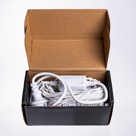 Вулична гірлянда Бахрома 6 м 105 LED мультиколор, білий дріт, з ефектом флеш | Зображення 3