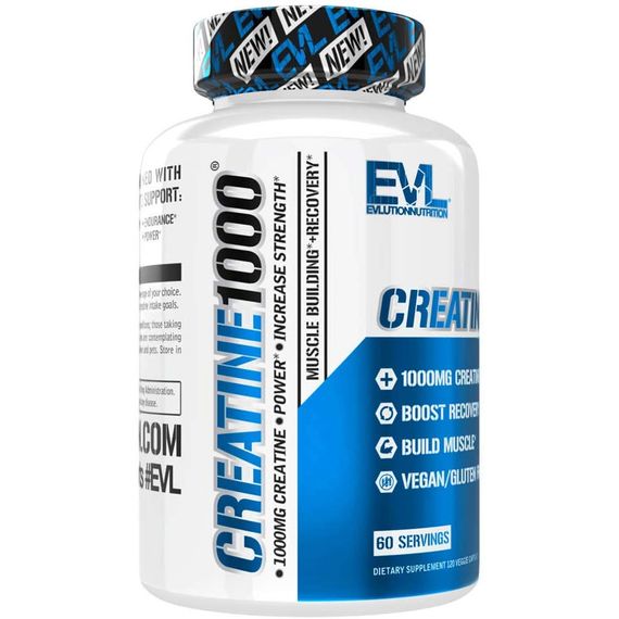 Креатин Evlution Nutrition Creatine 1000 120 caps | Зображення 1