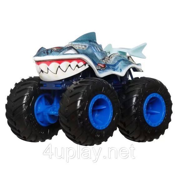 Подарунковий набір 2 монстр-траки - акула та динозавр - Hot Wheels Great Bite vs Rageasaur | Зображення 2