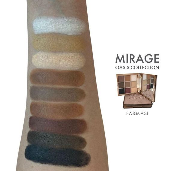 Палетка теней Farmasi Oasis Mirage 8,1 г | Зображення 5