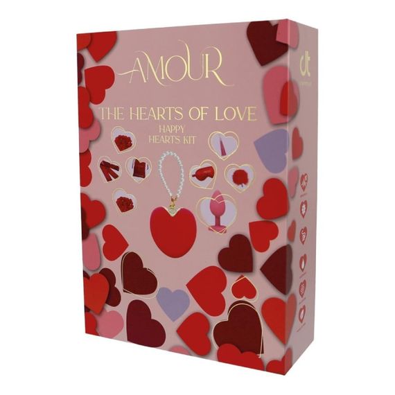 Набір еротичних гаджетів Dream Toys Amour The Hearts of Love, червоний Sex Aura