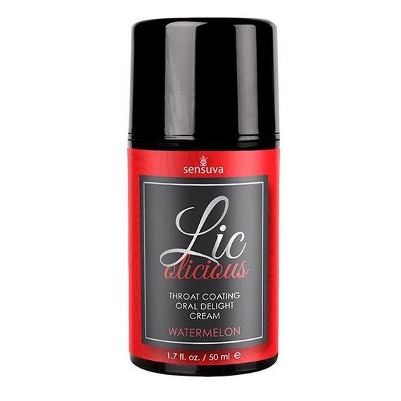 Гель для глибокого мінету Sensuva Lic-o-licious, Кавун