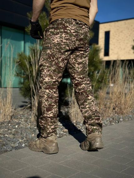 Утеплені Військові штани Soft Shell Military хижак | Зображення 8