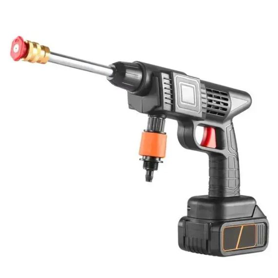 Бездротовий пістолет для миття автомобіля мийка високого тиску 21V Artifact мийка розпилювач авто | Зображення 1