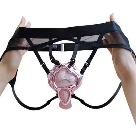 Вібратор-трусики з пультом UPKO UEROS зі знімним віброяйцем, рожевий Royal Style | Зображення 2