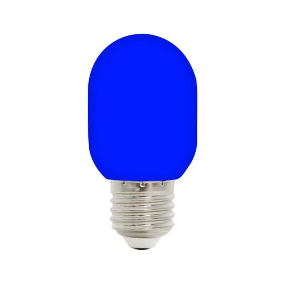 001-087-0002 LED лампа синя COMFORT 2W E27 25Lm 220-240V Horoz
