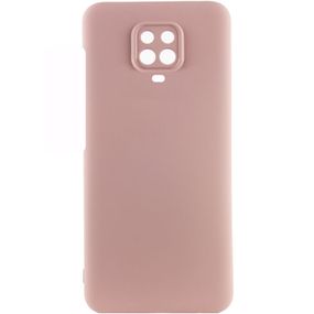 Чехол Silicone Cover Lakshmi Full Camera (AAA) для Xiaomi Redmi Note 9s / Note 9 Pro /Note 9 Pro Max Розовый / Pink Sand