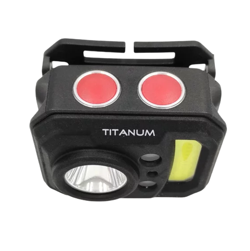Ліхтарик LED налобний 250Lm 6500К чорний TLF-H05 Titanum | Зображення 4