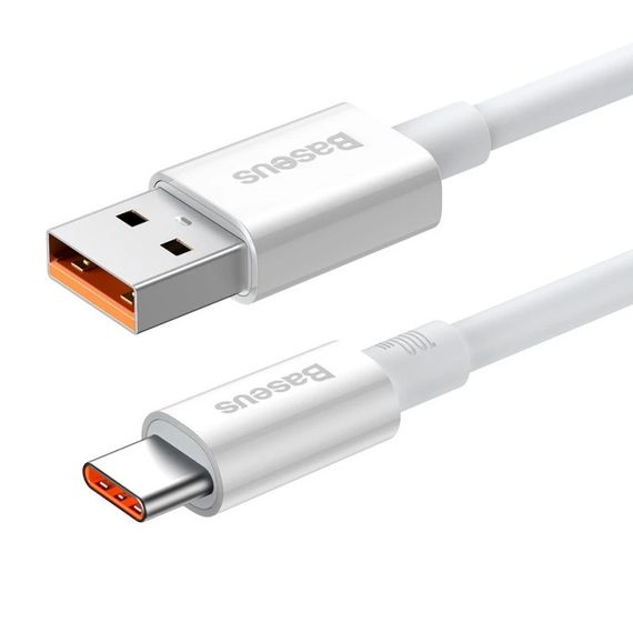 Дата кабель Baseus Superior Series Fast Charging USB to Type-C 100W (1m) (P10320102) Cluster Black | Зображення 1