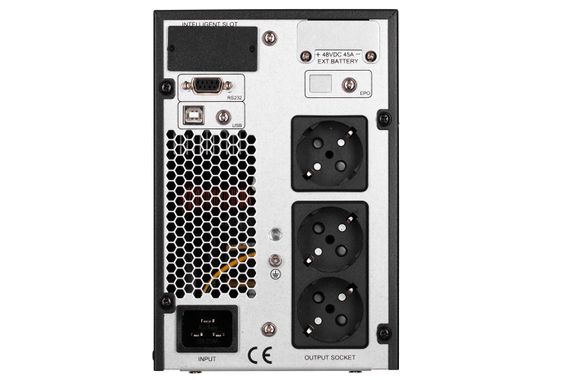 Джерело безперебійного живлення 2E  OD2000, 2000VA/1800W, LCD, USB, 3xSchuko (2E-OD2000) | Зображення 2