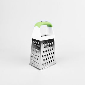Терка кухонная Maestro MR-1601-21 зеленая многофункциональная 4 в 1 для овощей и сыра