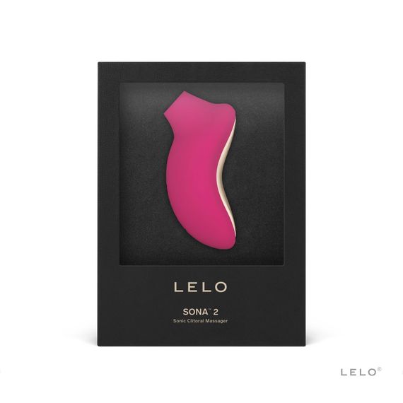 Звуковой стимулятор клитора LELO SONA 2 Black, 12 режимов, Розовый | Зображення 3