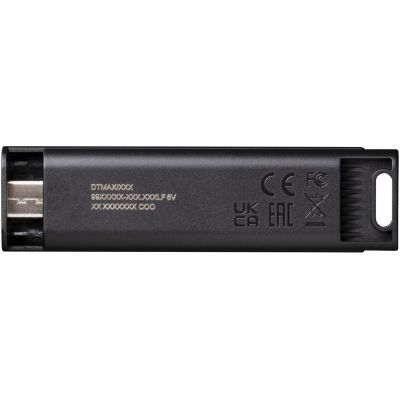 USB флеш накопитель Kingston USB-накопичувач 1TB DataTraveler Max USB 3.2 Gen 2 Type-C Black (DTMAX/1TB) (DTMAX/1TB) | Зображення 7