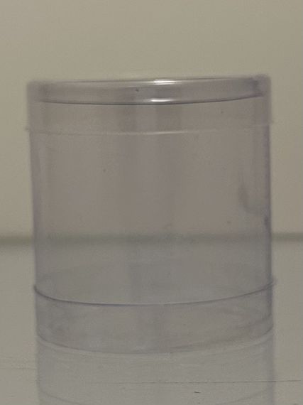 Тубус пластиковый 50*50 пищевой прозрачный