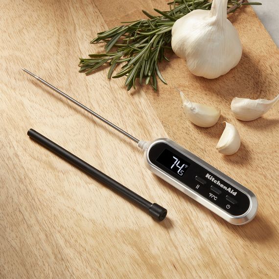 Термометр кухонний KitchenAid Measuring KQ905G 1.8х3х25.5 см серебристый
