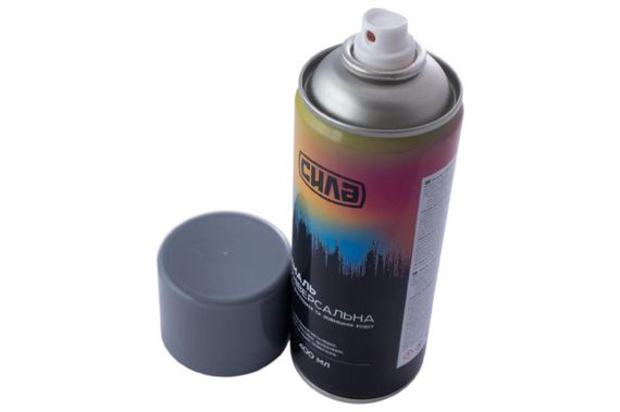 Емаль універсальна RAL 7046 сіра глянсова 400 мл СИЛА 951308 | Зображення 1