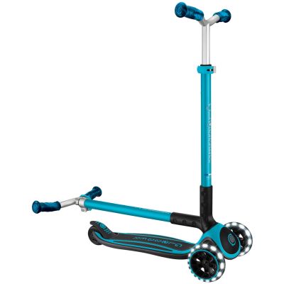 Самокат Globber Ace колеса з підсвіткою Аква (667-100) | Зображення 4