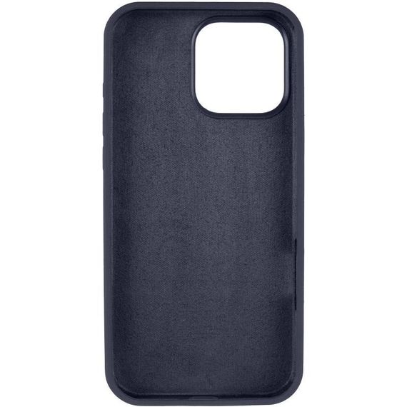 Чохол Silicone Case Full Protective (AA) для Apple iPhone 16 Pro Max (6.9") Темно-синій / Midnight blue | Зображення 2