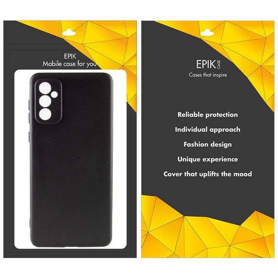 Чехол TPU Epik Black Full Camera для Samsung Galaxy A56 5G Черный | Зображення 1