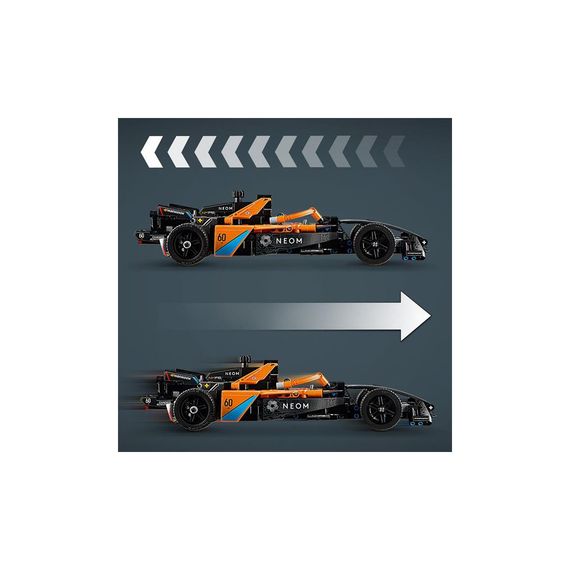 Конструктор LEGO Автомобіль для перегонів NEOM McLaren Formula E 452 деталі (42169) | Зображення 3