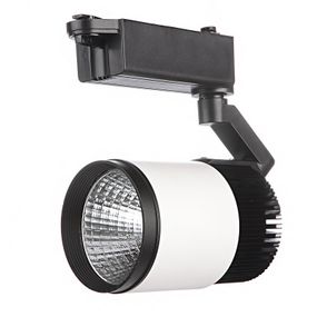 Светильник трековый поворотный LED 405/20W CW COB WH/BK