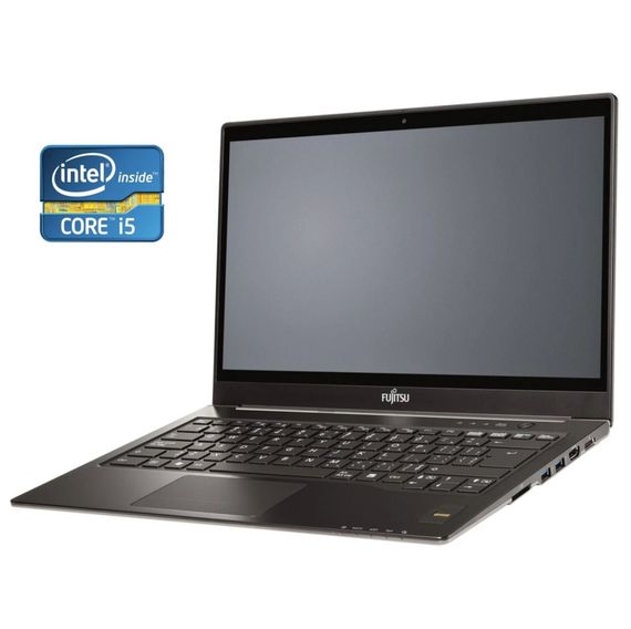 Ультрабук Fujitsu LifeBook U772 / 14" (1366x768) TN / Intel Core i5-3437U (2 (4) ядра по 1.9 - 2.9 GHz) / 8 GB DDR3 / 240 GB SSD / Intel HD Graphics 4000 / WebCam б/в