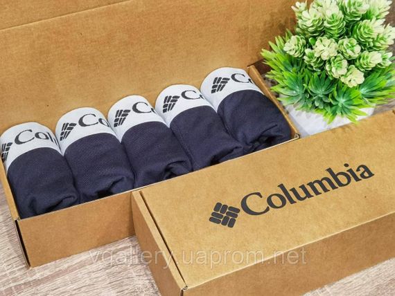 Набір трусів Columbia, подарунковий комплект трусів Коламбія в коробці на 2-5 штук, білизна Columbia 2-5 шт | Зображення 8