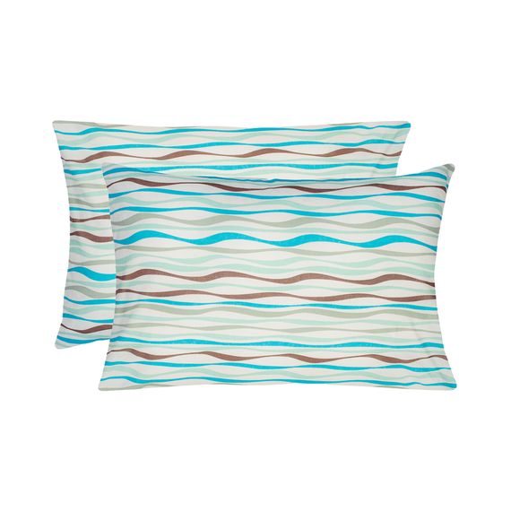 Набір наволочок Home Line 65410 Україна 50x70  Бавовна Зелений