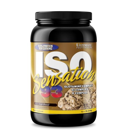 Протеїн Ultimate Nutrition Iso Sensation 93 910 g /28 servings/ Cafe Brazil