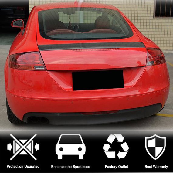 Спойлер V5 (Карбон) для Ауди ТТ 2006-2014 рр | Зображення 1