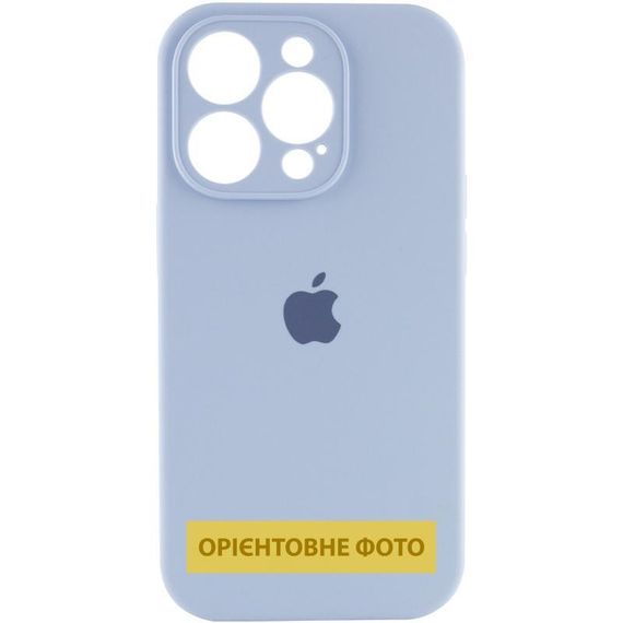 Чохол Silicone Case Full Camera Protective (AA) для Apple iPhone 17 Pro Max (6.9") Блакитний / Lilac Blue