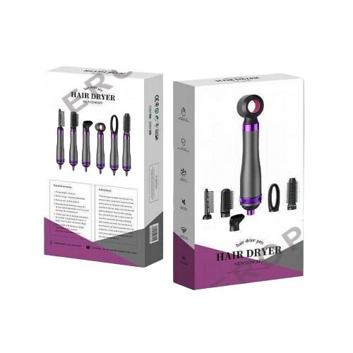 Фен гребінець універсальний стайлер XPRO HA61 6в1 (46018-_438)