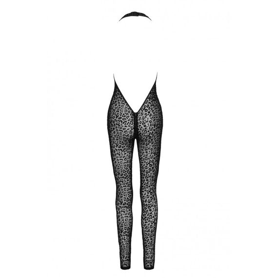 Бодистокинг сексуальный с леопардовым принтом XL F286 Noir Handmade Sex Aura | Зображення 4