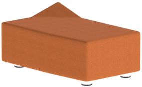 Кресло Bevel Азур (рогожка) Оранжевый