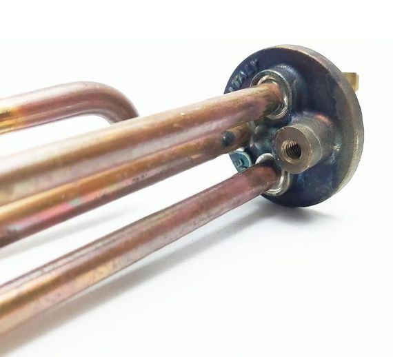 Тен 1500Вт для бойлера Ф48 з клемами "тато" Італія | Зображення 4