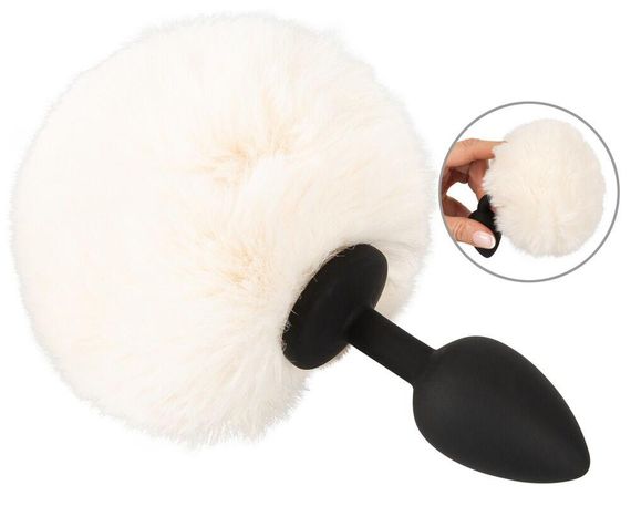 Анальна пробка FLUFFY BUNNY TAIL Sex Aura | Зображення 2