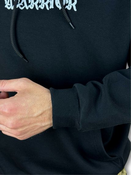 Чорна ХУДІ з принтом "LAST SUPPER" Розмір S | Зображення 5