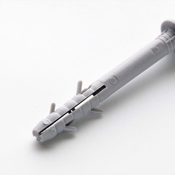 Дюбель-цвяшник швидкого монтажу 6*60 грибок (пач 100шт) поліетиленовий APRO SMTG-600601 | Зображення 3